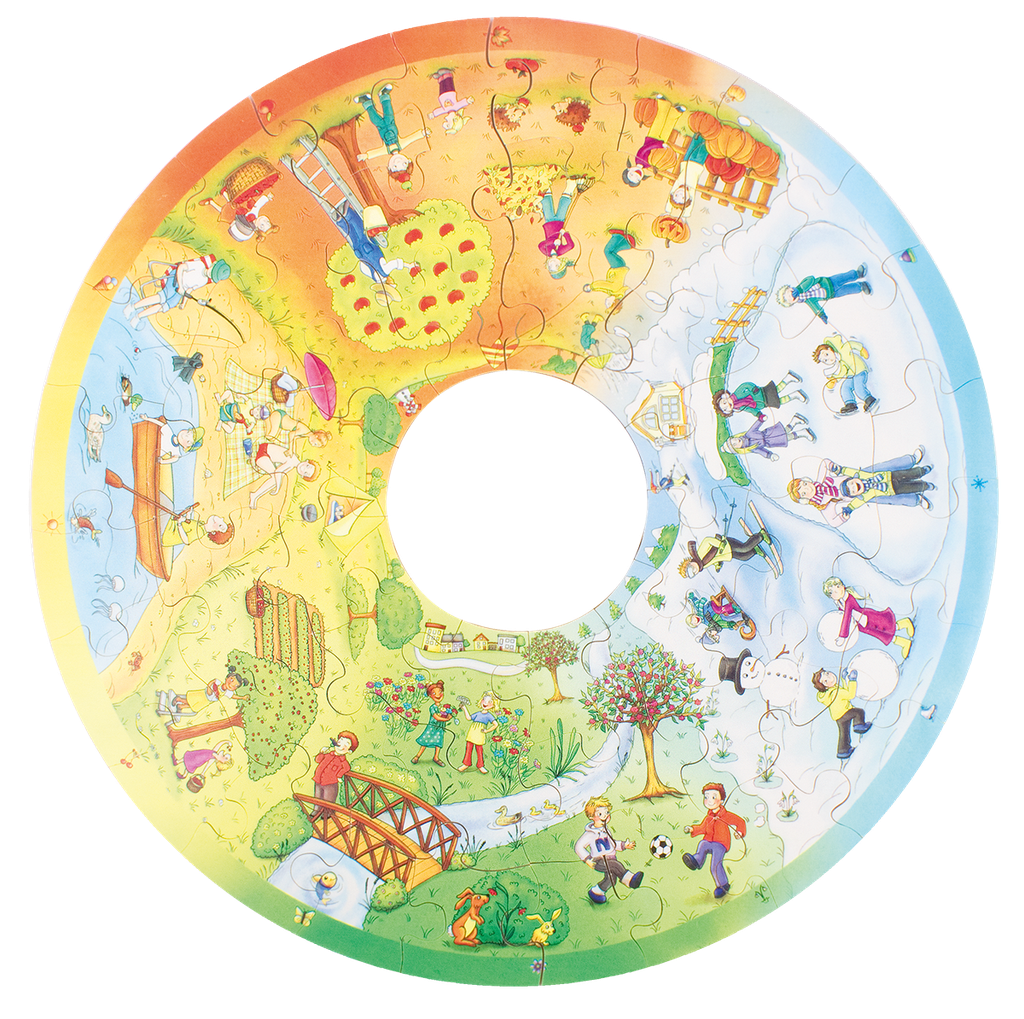 XXL Lernpuzzle "4 Jahreszeiten"