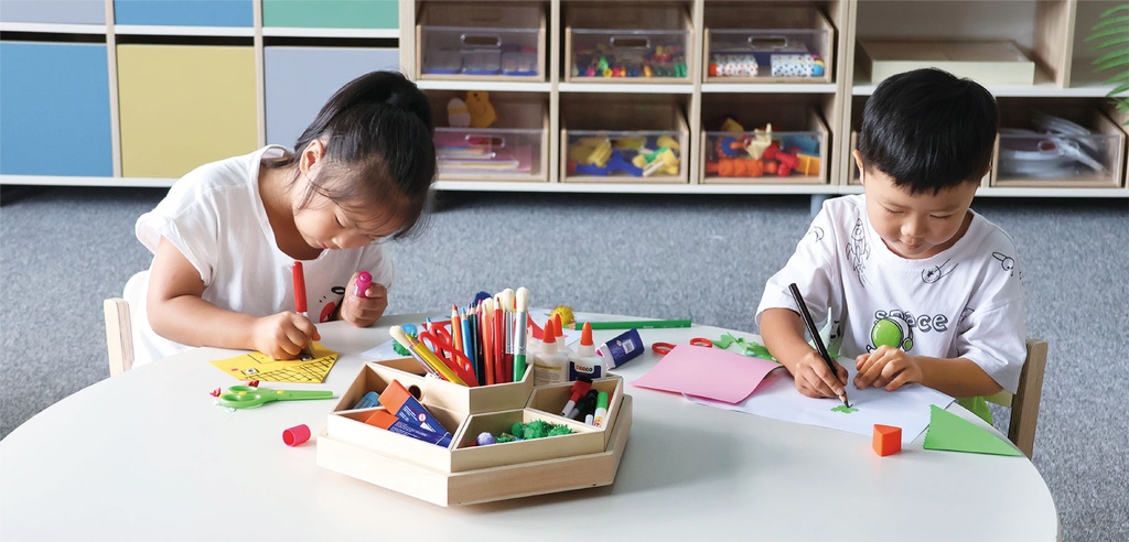 Sortierhilfe sechseckig