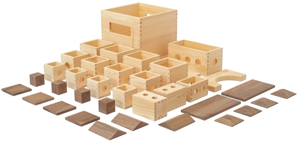 Matzbox - Montessori Holzbausteine
