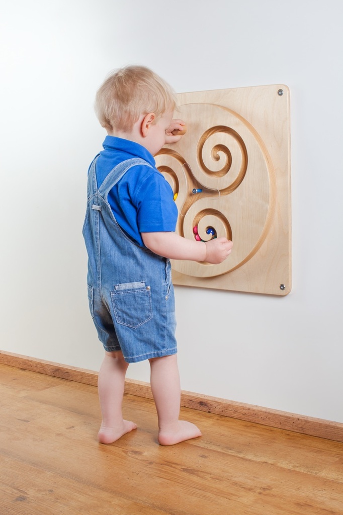 Wandspiel - Kugelwirbel