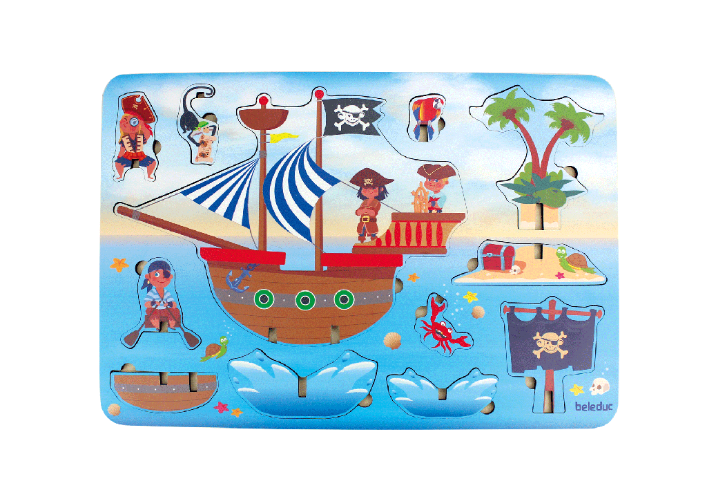 3D ERLEBNISPUZZLE »PIRATEN«