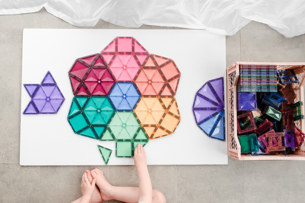 Connetix - Grundset Pastell