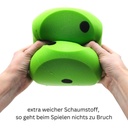 Schaumwürfel Grün