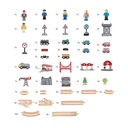 Großes Eisenbahn KIGA Set