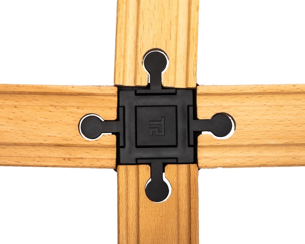 Eisenbahn - Klemmbaustein Verbinder 100 Stück Set