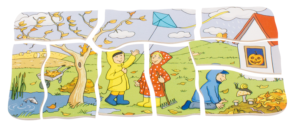 Lagen-Puzzle "4 Jahreszeiten"