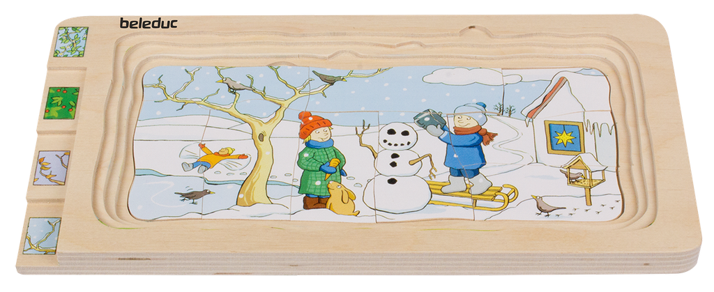 Lagen-Puzzle "4 Jahreszeiten"