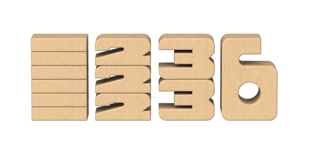 Zahlenbausteine Mini Basic Set (80 Teile)