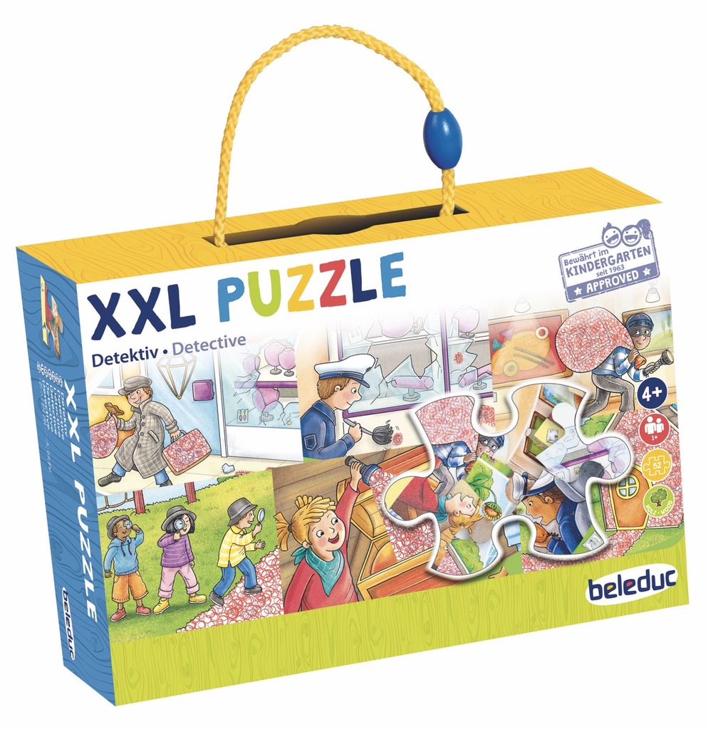 XXL Lernpuzzle - Detektiv