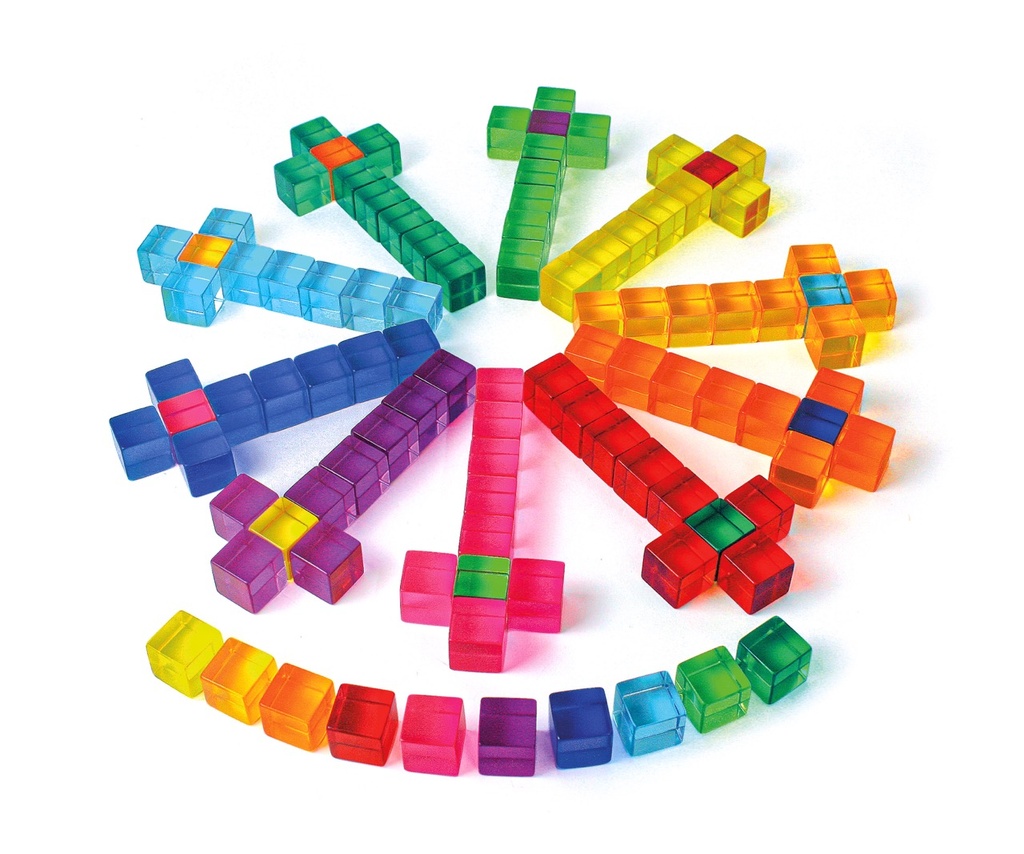 Lichtbauwürfel - 20 Teile
