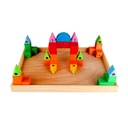 Legetabletts natur 6 Teile