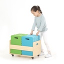 Rollwagen inkl. 28 Sitzkissen