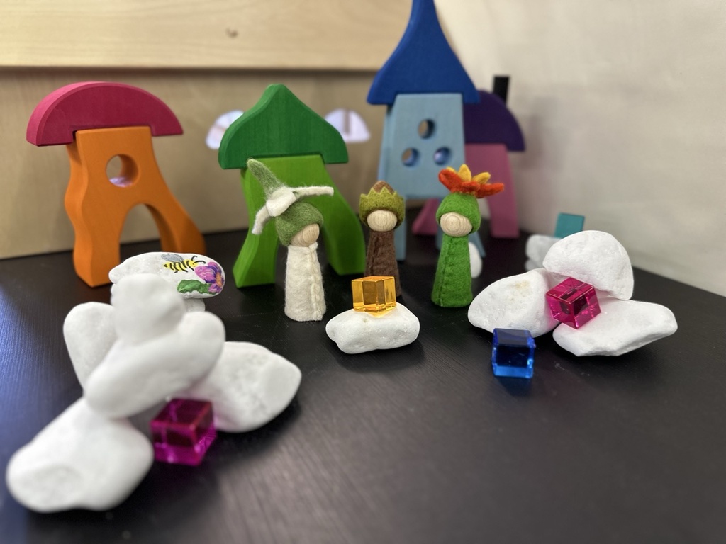 Marmor Malsteine - 25 Stück