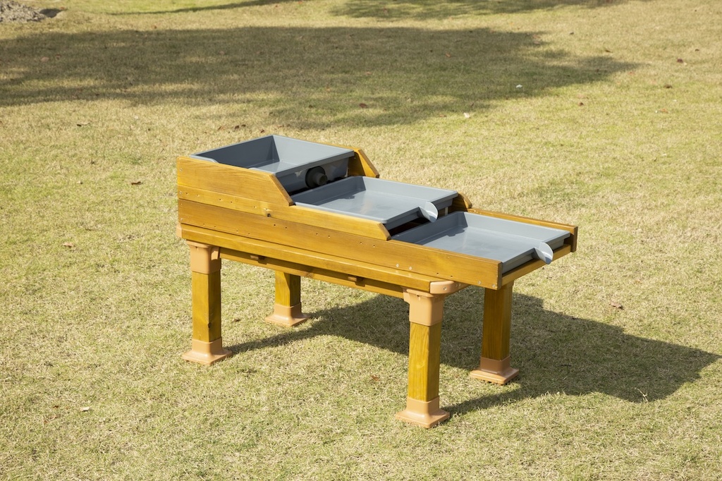 Outdoor Sand- und Wassertische, 3er Set