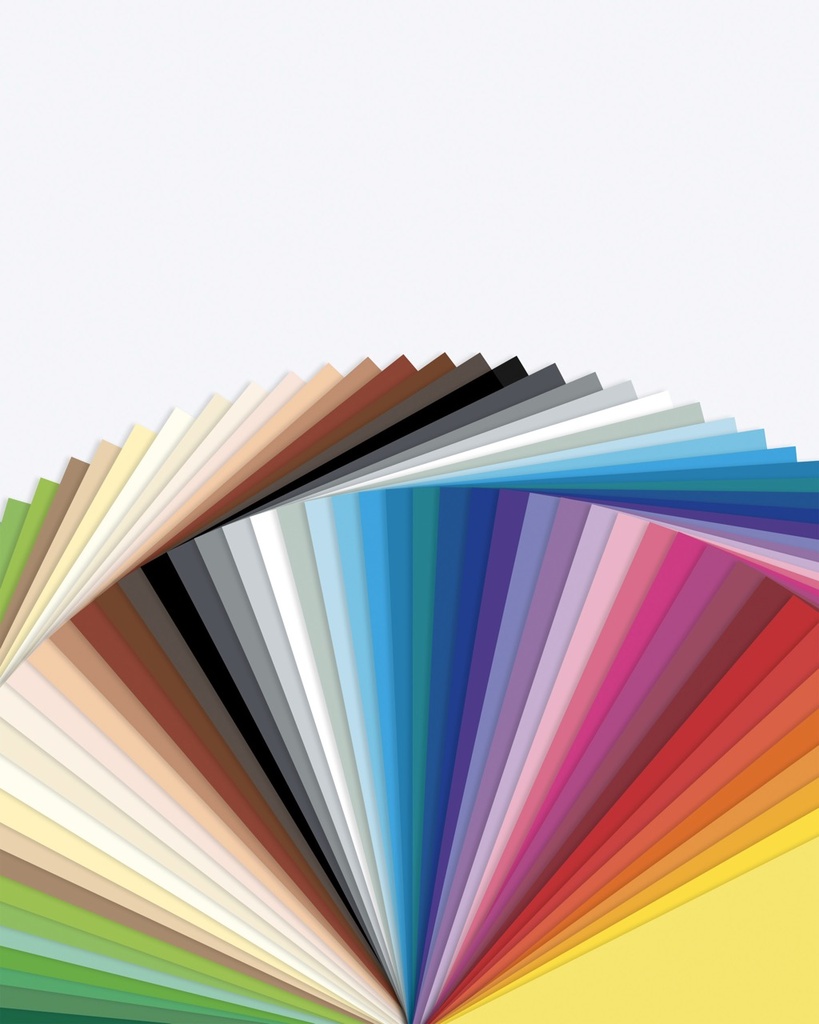 Fotokarton 300g/m², 50x70cm, 50 Farben sortiert