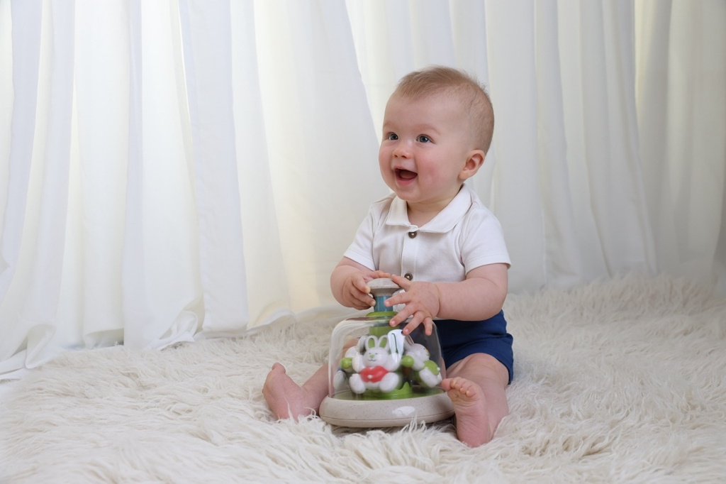 Bio Kaninchen-Karussell