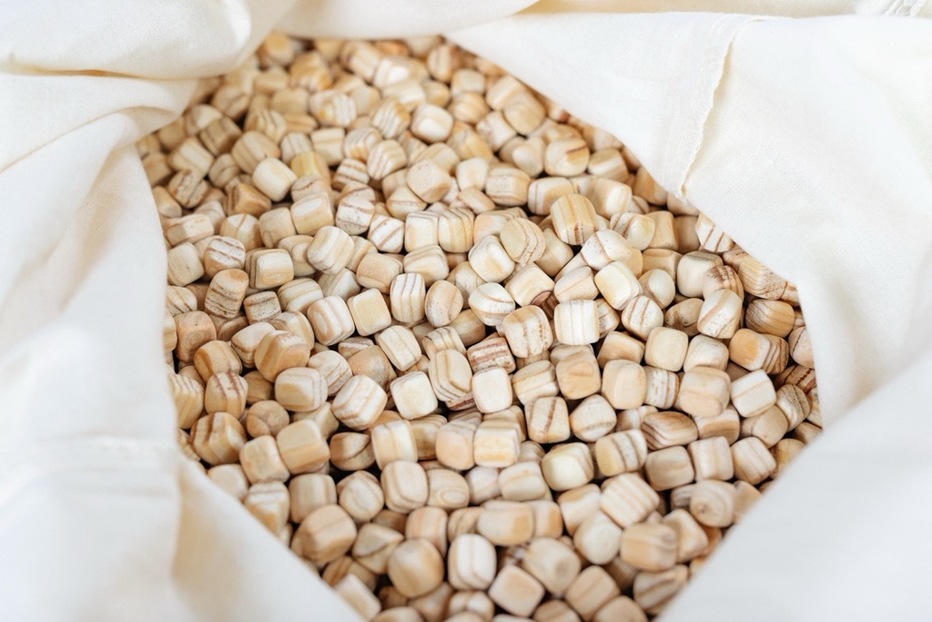 10kg Sensorik - Holzwürfel