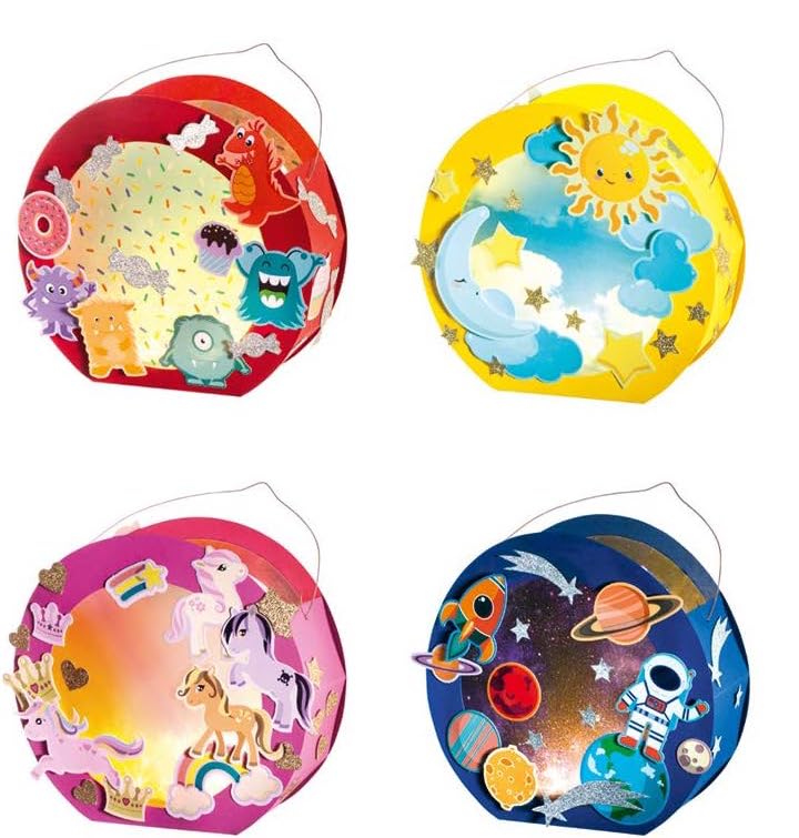 Laternen Rohling - rund 5er Set