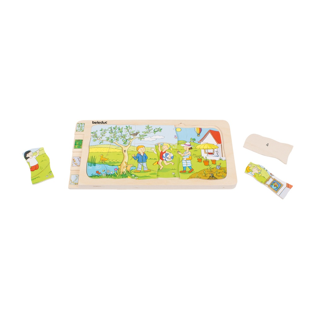 Lagen-Puzzle "4 Jahreszeiten"