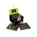 Kratzblätter (200 Blätter + 24 Stifte)