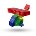 Ainstein® Smartcube Set 68 Teile - transparent