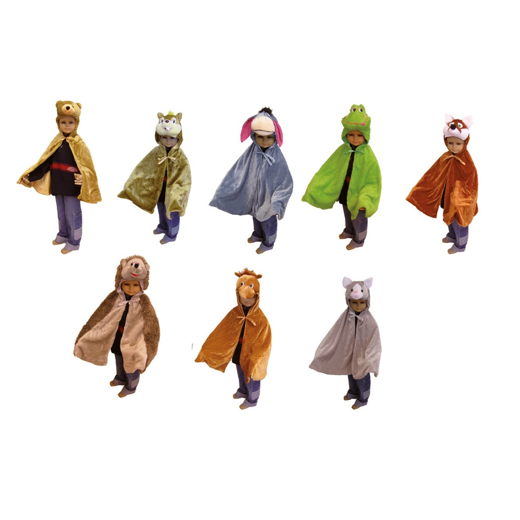 Kostüme Set "Tiere" - 13 teilig