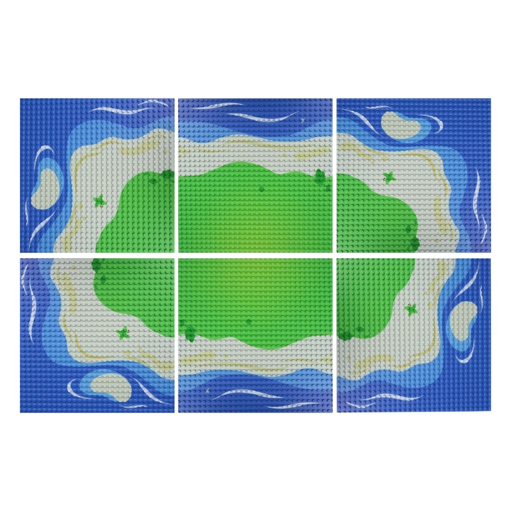 Bauplatten Set - Strand