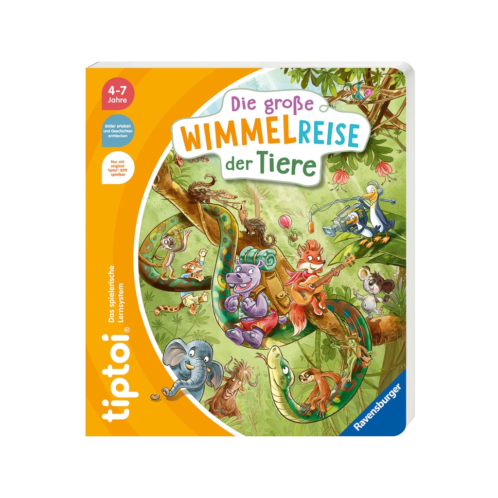 tiptoi® Buch - Die große Wimmelreise der Tiere