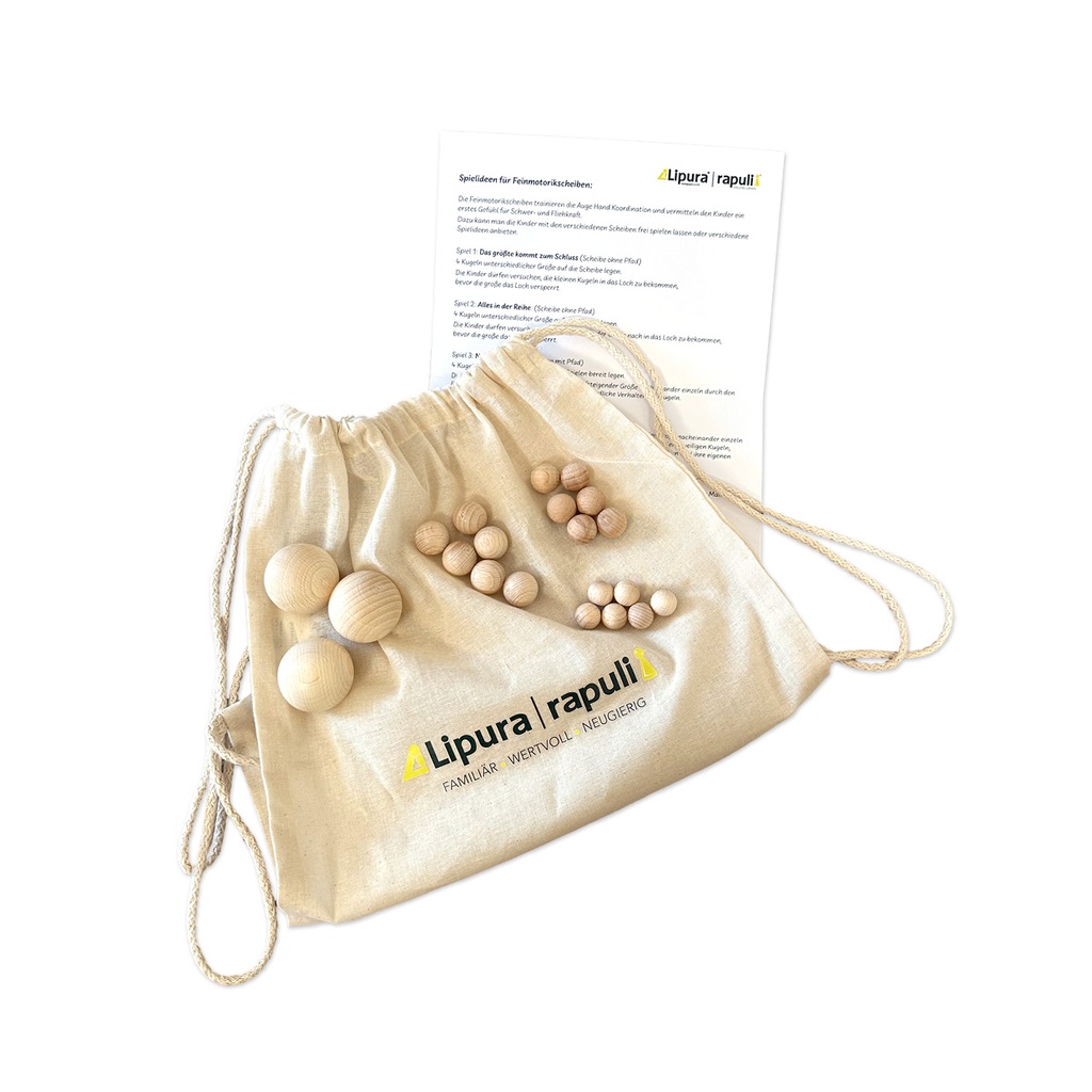 Kugelset für Feinmotorikscheiben