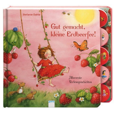 Gut gemacht, kleine Erdbeerfee! 