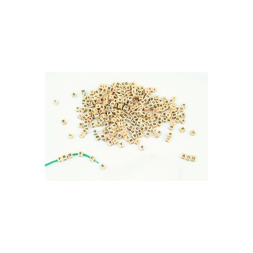 [113036] Buchstabenwürfel 7mm ca. 300 Stück