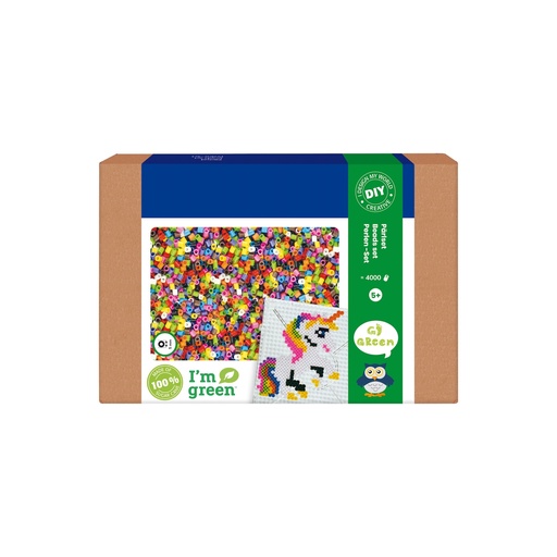 [113190] I´m green - Bügelperlen 4.000 Stück 