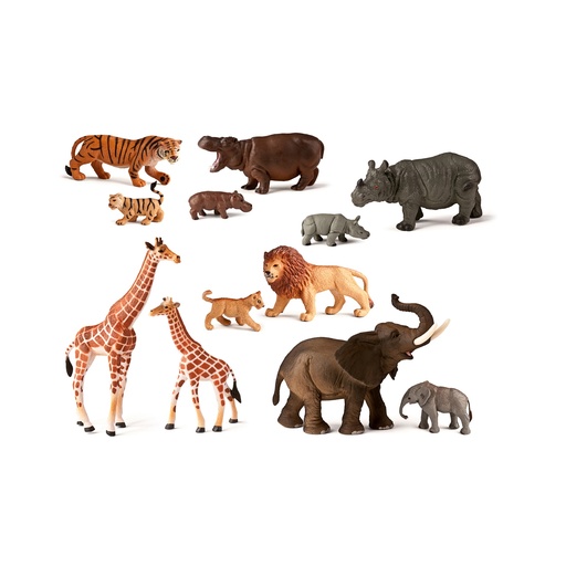 [105172] Wildtiere Set - 12-tlg.