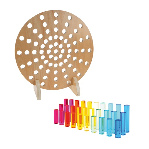 [AK89] Acryl Zylinder Mega Set mit Rahmen